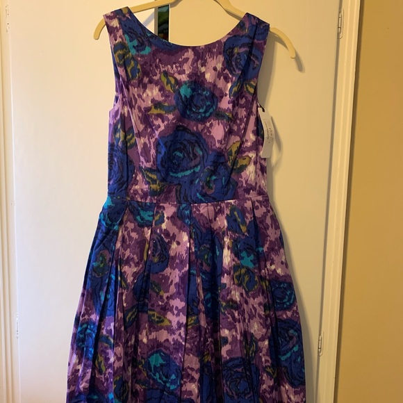 Emily and fin ruby cut purple floral xs nwt - Picture 3 of 5